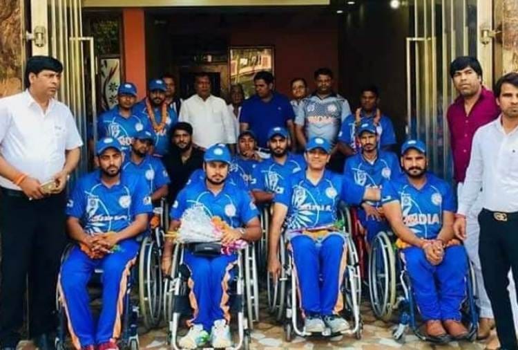 Pathankot Rohit Anotra selected for Indian Wheelchair Cricket Team