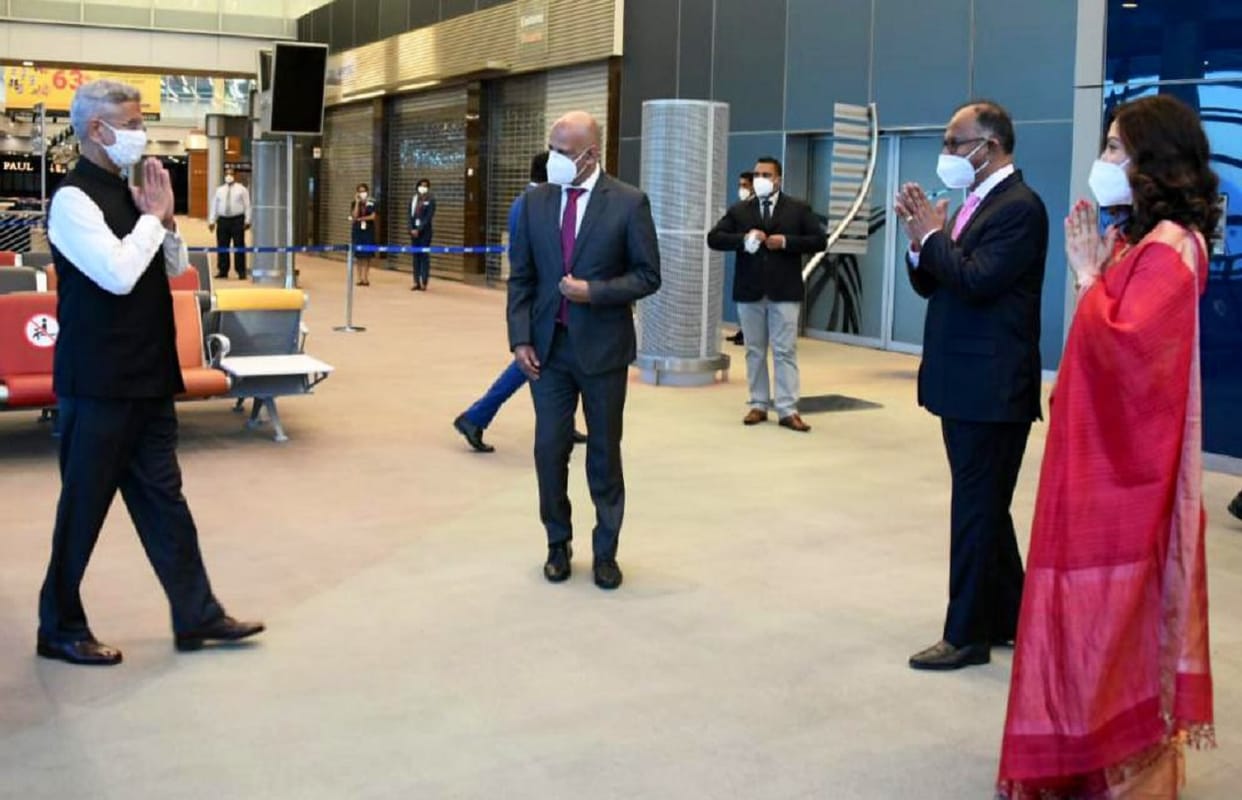 Foreign Minister S Jaishankar reached Mauritius in the final leg of the two nation tour