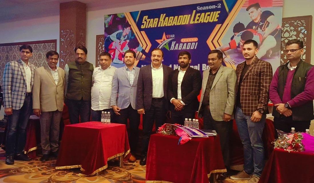 20 teams, including four women, will be shown in Star Kabaddi competition