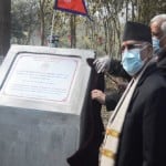 महेंद्रनगर के दैजी-छैला में औद्यागिक नगरी का शिलान्यास करते नेपाल क प्रधानमंत्री केपी शर्मा ओली
