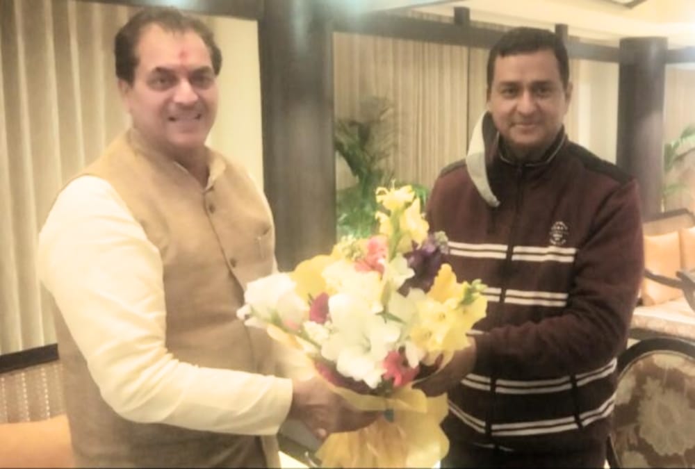 Uttarakhand News: Rajya sabha MP Anil Baluni Reached Ancestral village first time after Suffering cancer