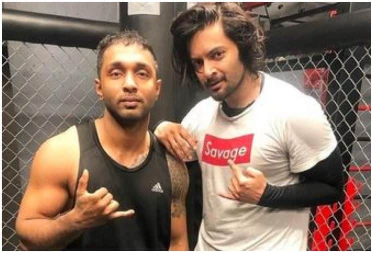 Ali Fazal takes to kickboxing; trains with MMA coach Rohit Nair