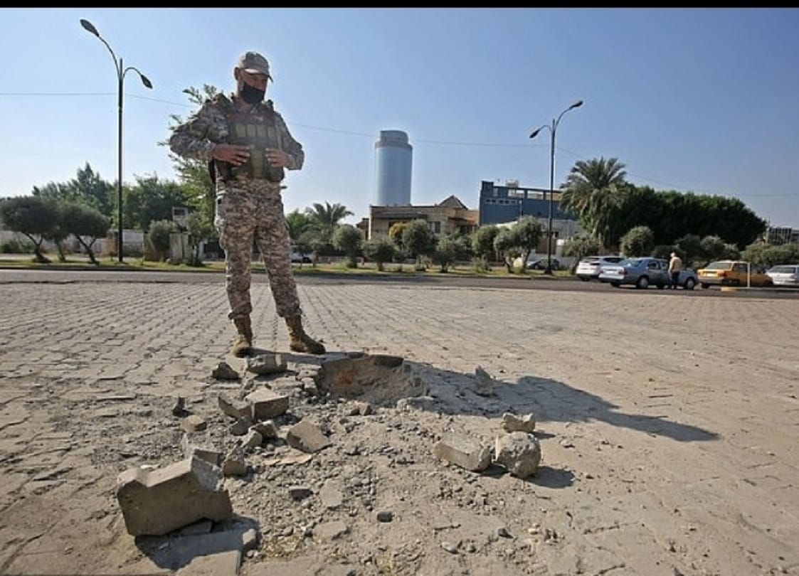 Rocket attack on US embassy in capital Baghdad, falls in two residential areas