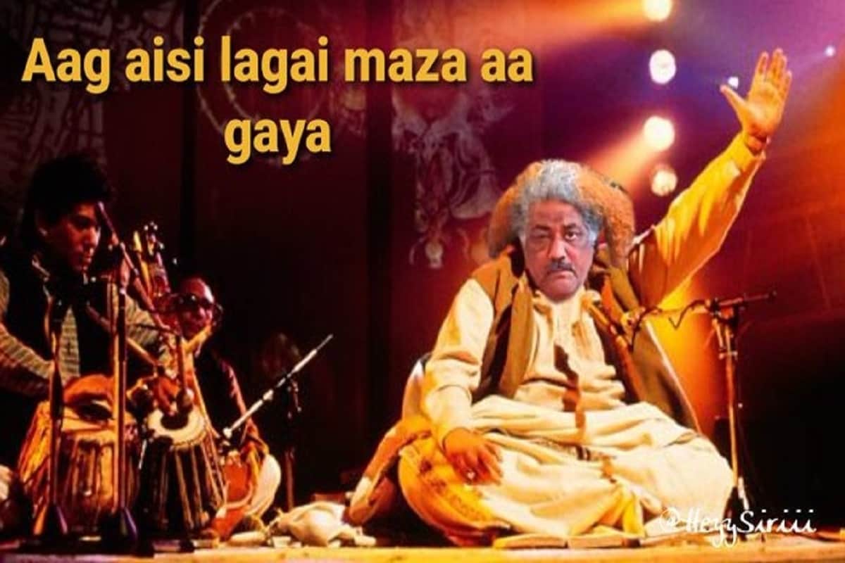 Fight between two shopkeepers selling of chaat in Baghpat and many memes viral on social media