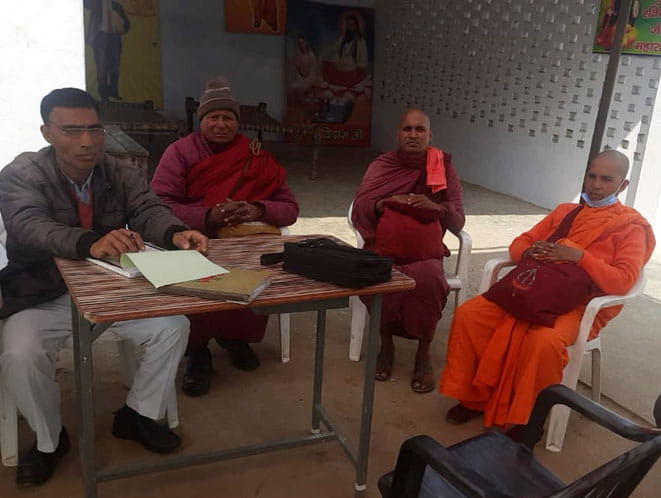 Six Scheduled Castes converted to Buddhism