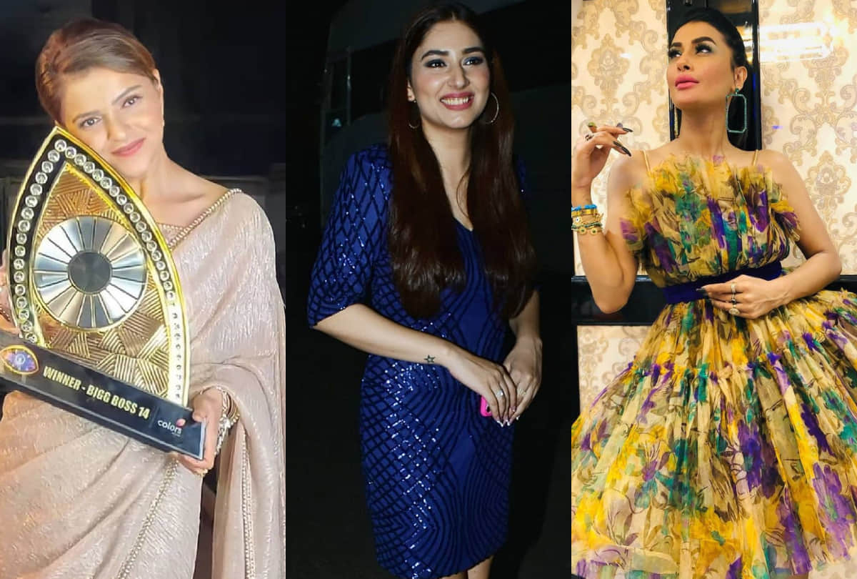 Nikki Tamboli pavitra Punia Disha Parmar looks in Bigg boss 14 finales impress fans