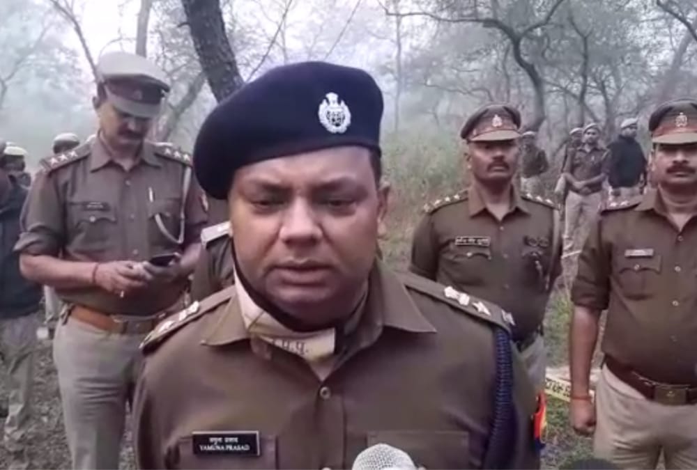 Police encounter in Barabanki with animal smugglers.