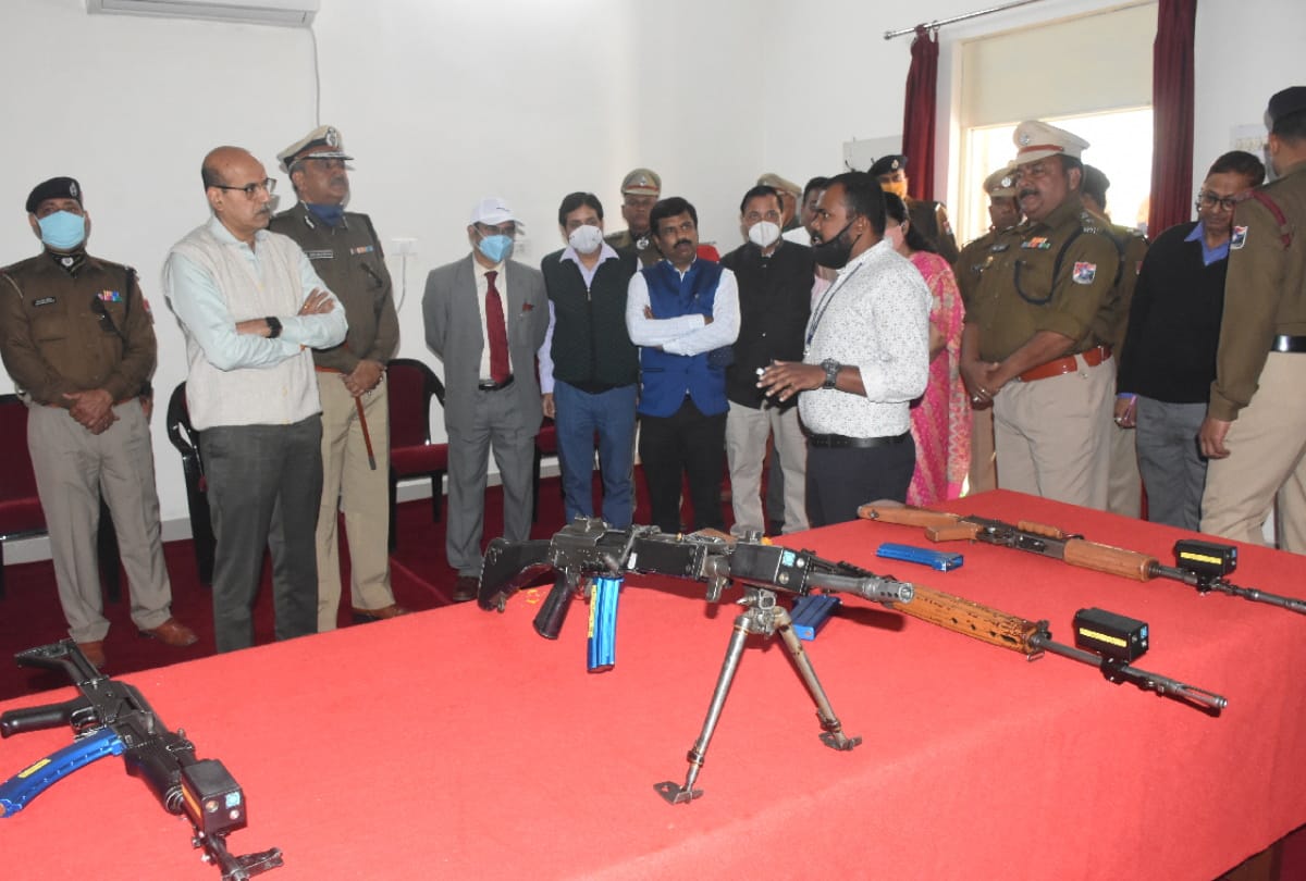 General Manager inaugurated advanced weapon training simulator in Gorakhpur
