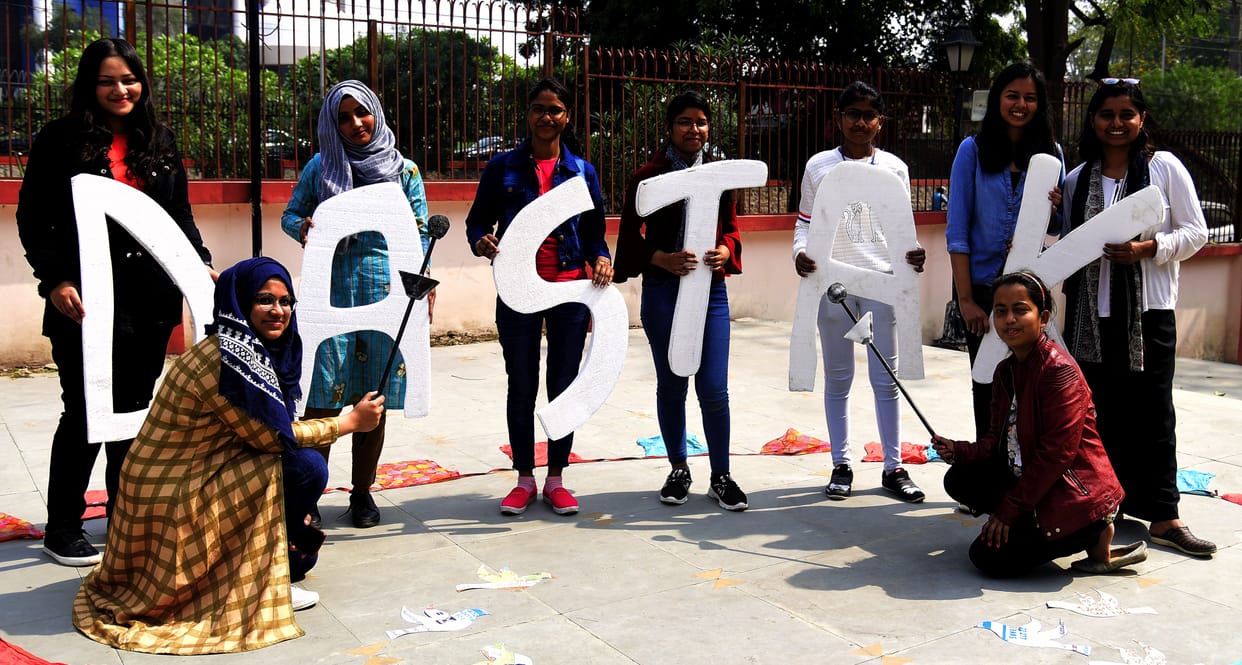 Many colours in youth festival