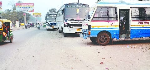 Khurram Gauntia road closed without removing encroachment