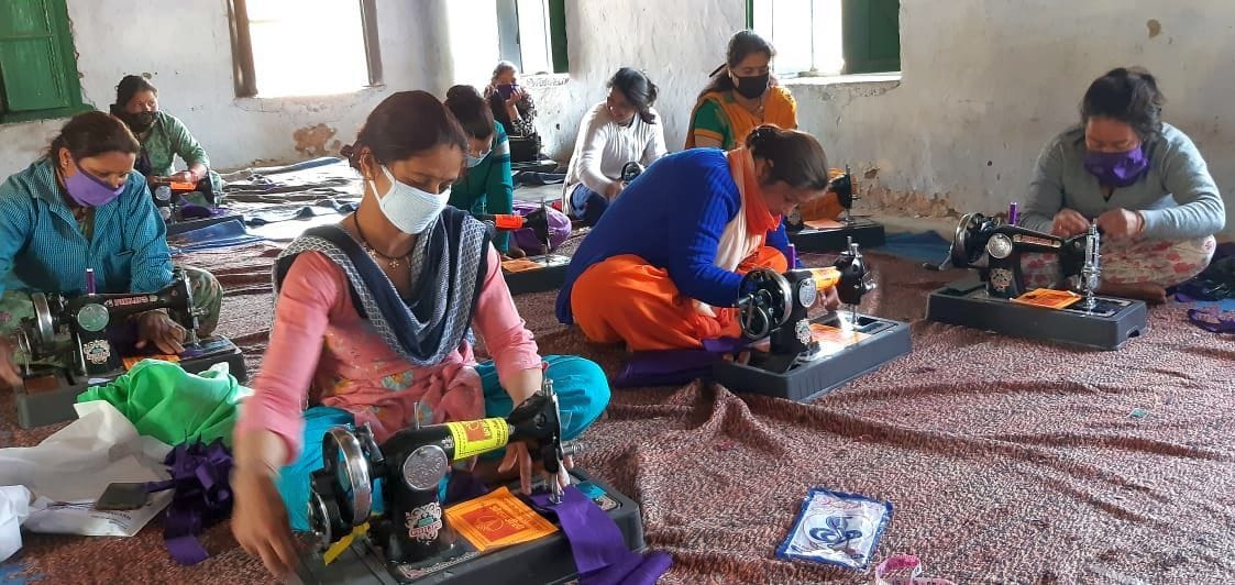 Dress Making in Riyanshi Village