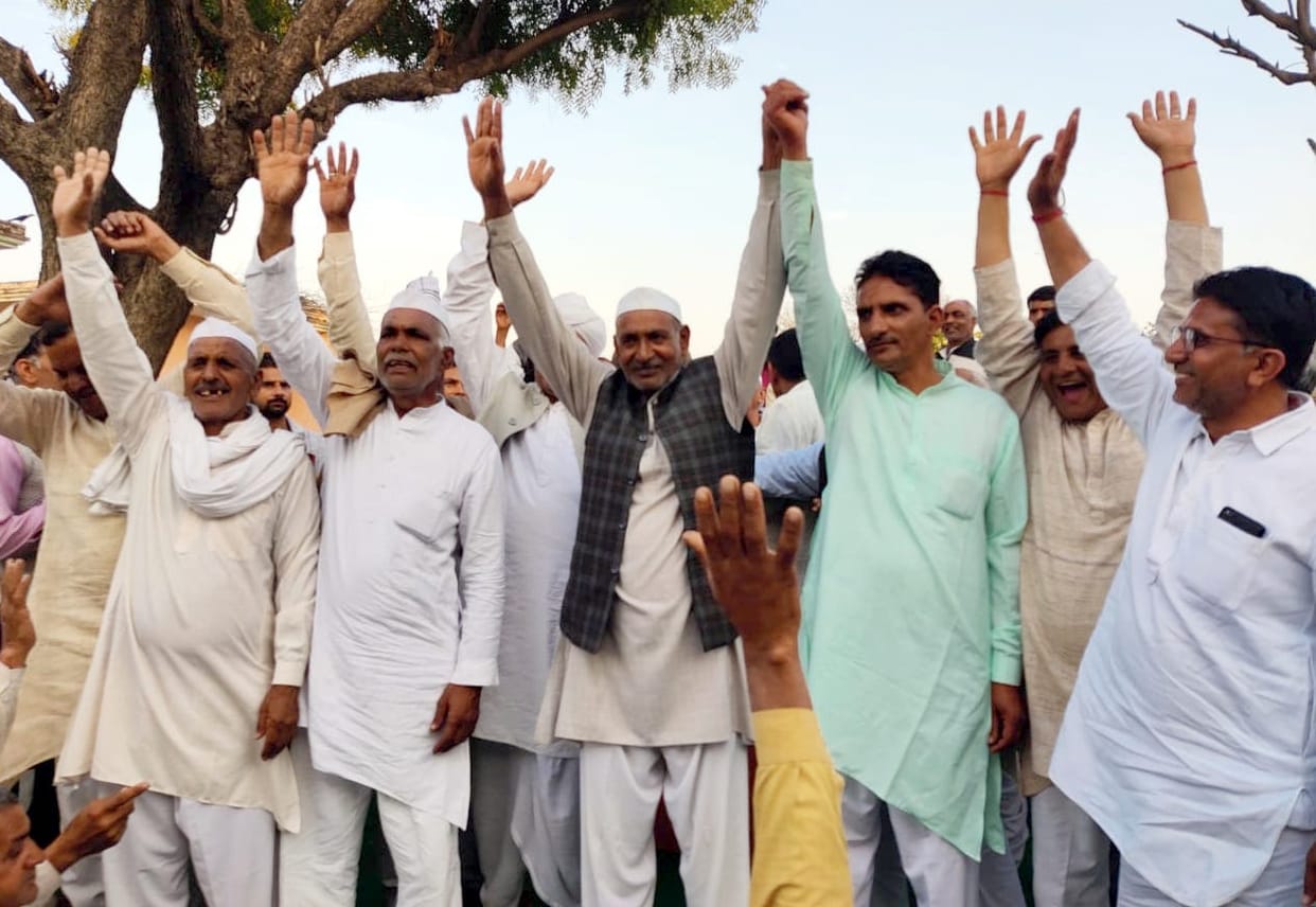 Declaration of boycott of agricultural laws