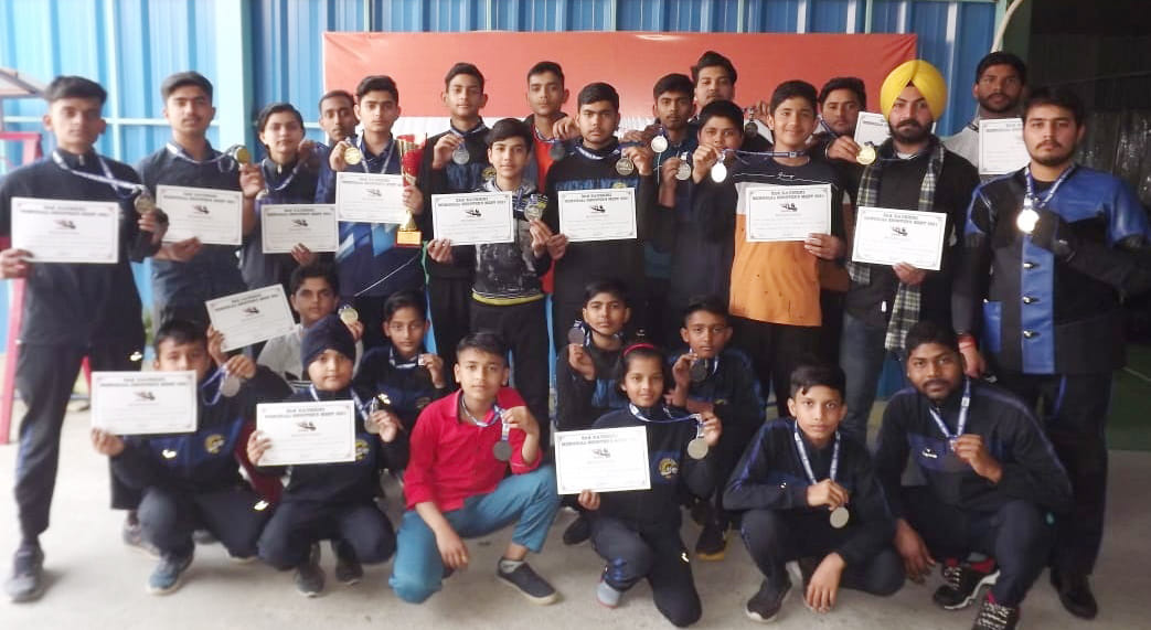 Great performance by players in shooting competition
