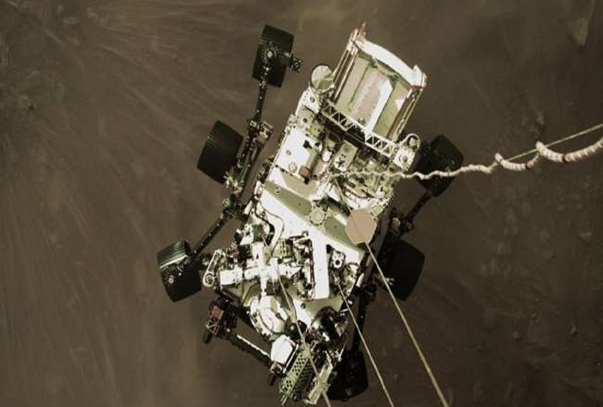 Nasa released the first audio from mars