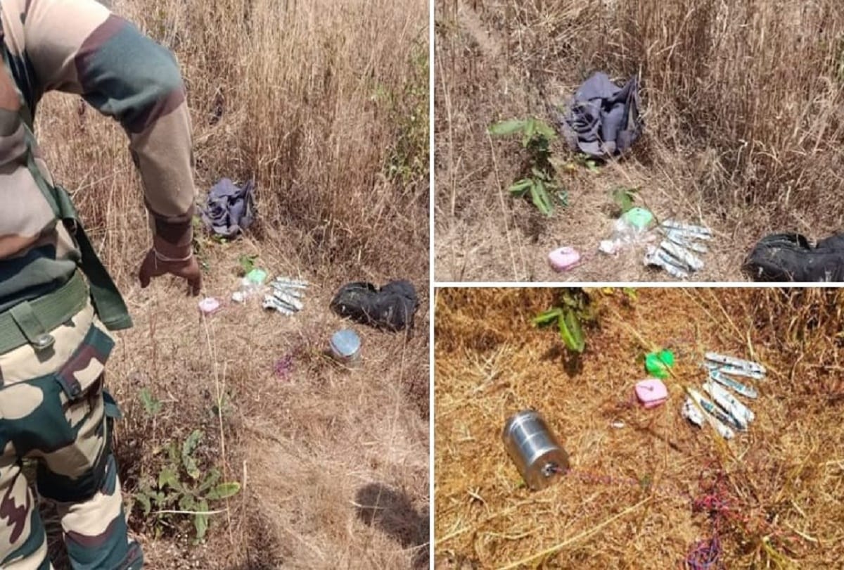 BSF foiled explosives dumped in Kadalibandha forest under Jodamba in Malkangiri dist