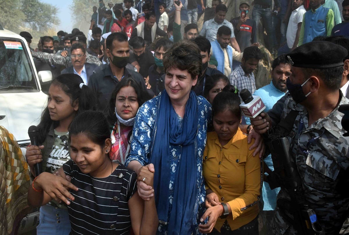 Will congress leader Priyanka Gandhi vadra can challenged BJP in Uttar Pradesh, ahead of UP election 2022