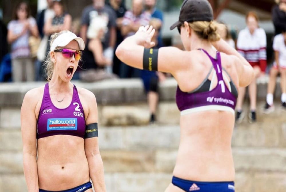 volleyball players karla borger and julia sude boycott qatar over bikini ban