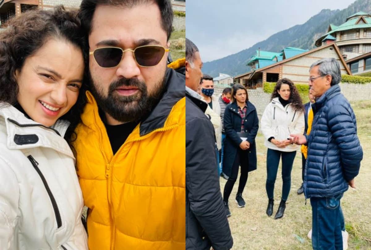 Kangana Ranaut share photos of her upcoming cafe restauraunt in Manali, says its her second passion