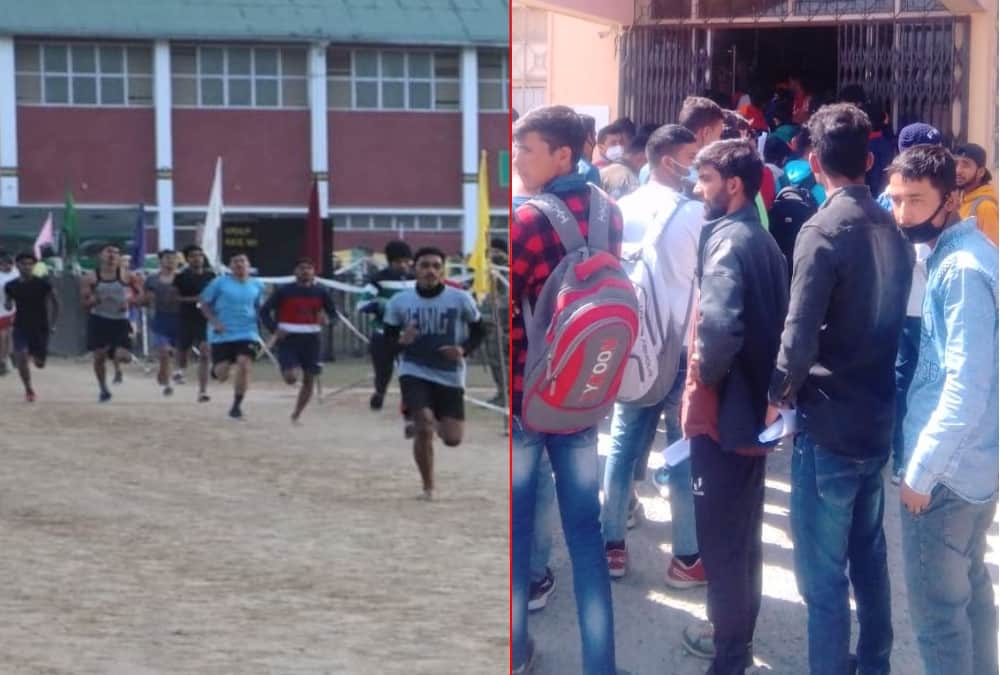 Indian Army Bharti Rally in Uttarakhand: Youth Crowd for Making Covid Certificate in Almora