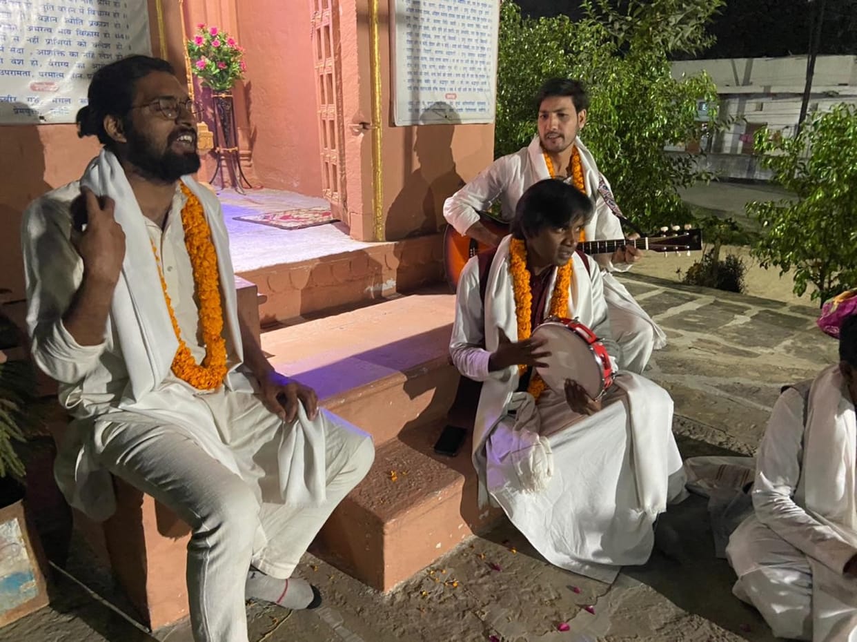Prashasti presented Kabir bandagi on Kathak