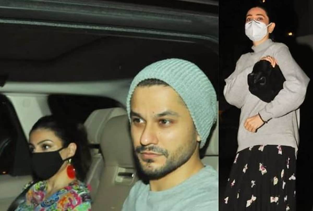 Karisma Kapoor, Soha Ali Khan, and Kunal Kemmu visit new mom Kareena Kapoor Khan to meet the newborn