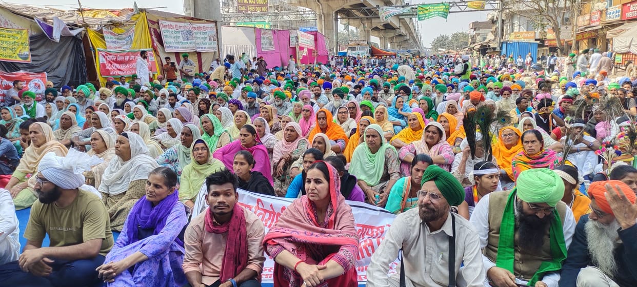 Farmers celebrated Turban Handle Day at Tiki Border