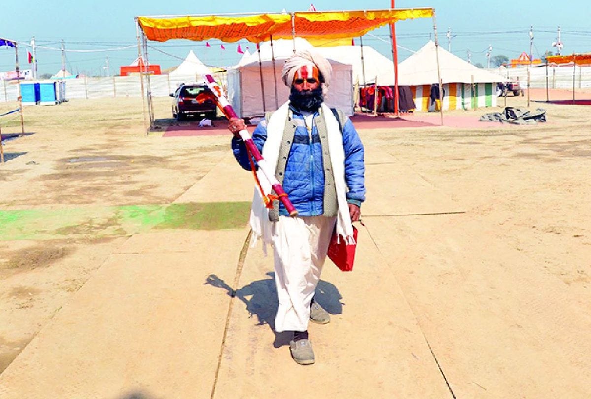 Lighting Of Shri Devraha Hans Baba Ashram Vrindavan Kumbh