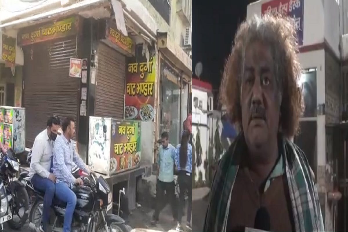Shopkeepers frightened after a clash near Atithi Bhavan