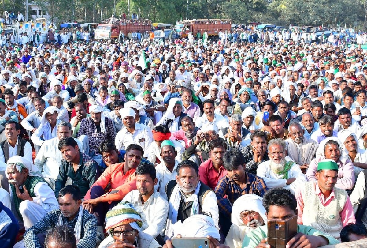 Naresh Tikait, national president of Bhakiyu said in Kisan Mahapanchayat, will go to waste if he withdraws from the movement