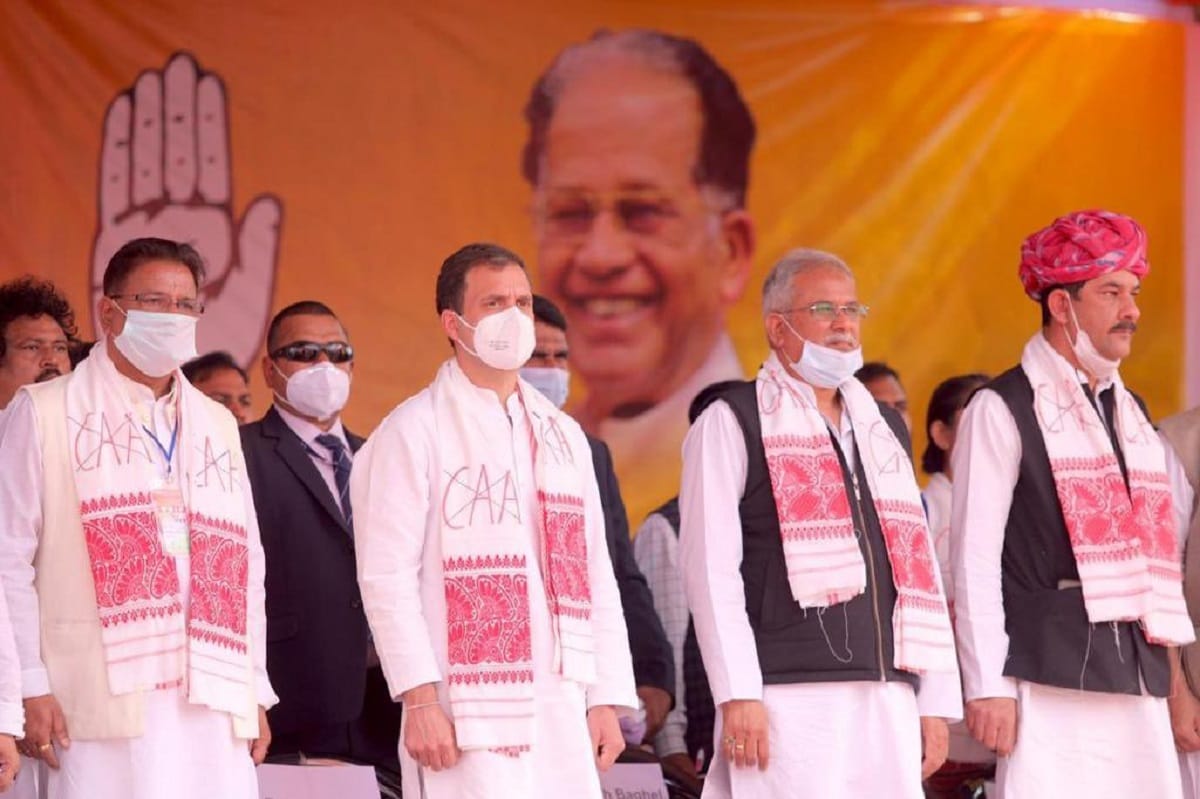 Assam election 2021- BJP using CAA and NRC to retain the state, Congress using Gamusa as a sign protest to symbolising to oppose the CAA