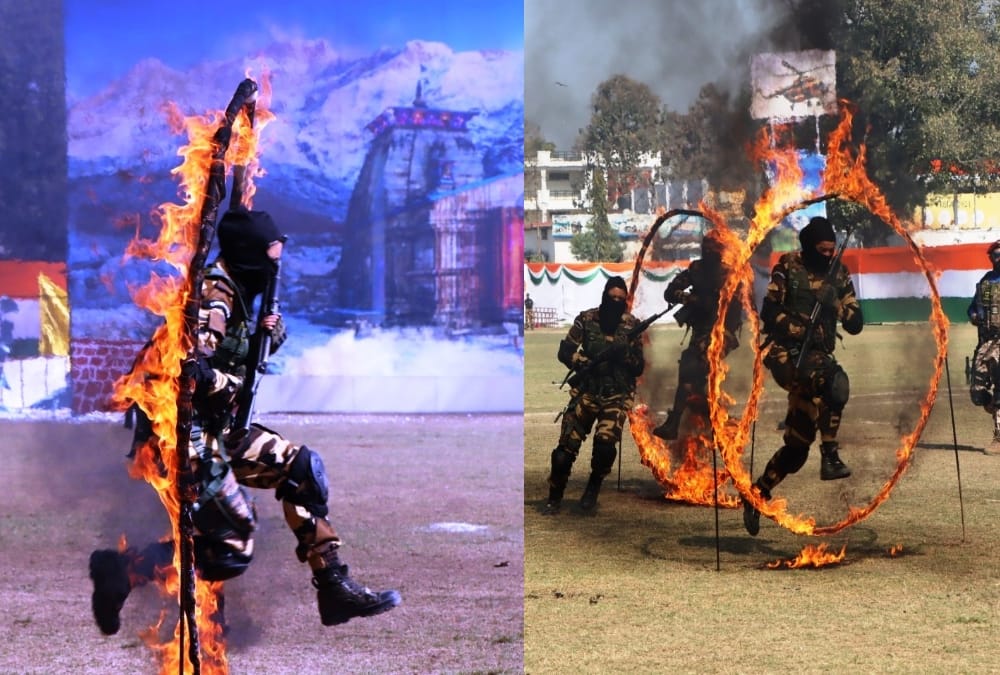 Uttarakhand News: Woman Commando Join Anti-Terrorist Squad See Shocking Stunt photos