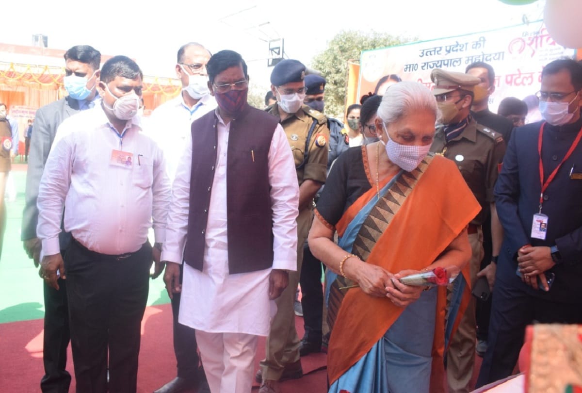 Governor Anandi Ben Patel on Hathras visit