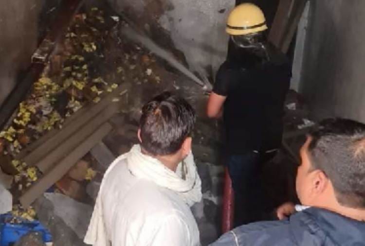 One died and Three Scorched due to blast in Fireworks Factory in Karnal Of Haryana