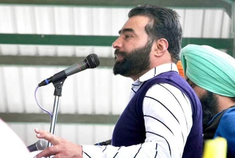 Republic Day violence accused Lakha Sidhana attends public meeting in Bathinda