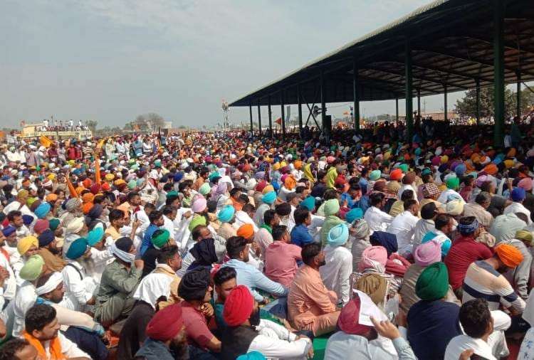 Republic Day violence accused Lakha Sidhana attends public meeting in Bathinda