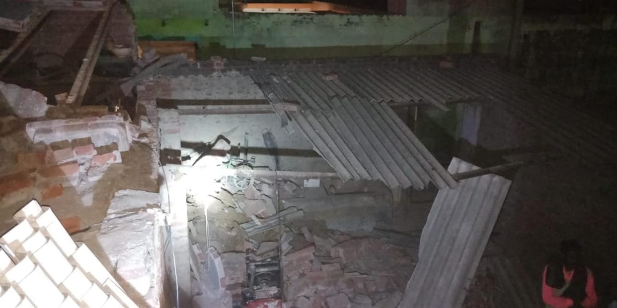 Hathras: Explosion sound heard in Gangchauli far and wide