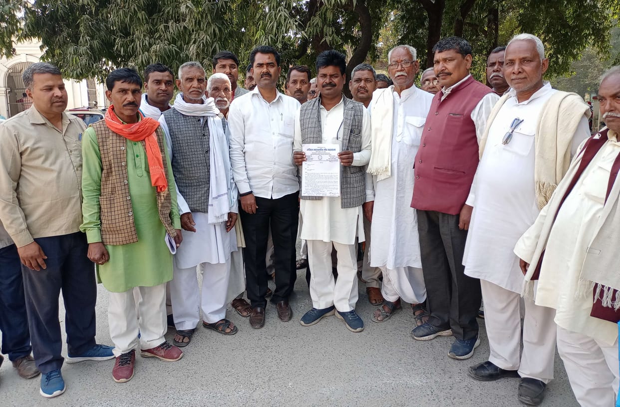 Gond society submitted memorandum regarding panchayat elections