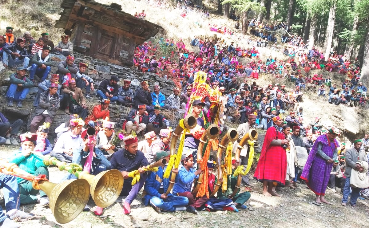 fagli festival celebrated in kajhiyari village