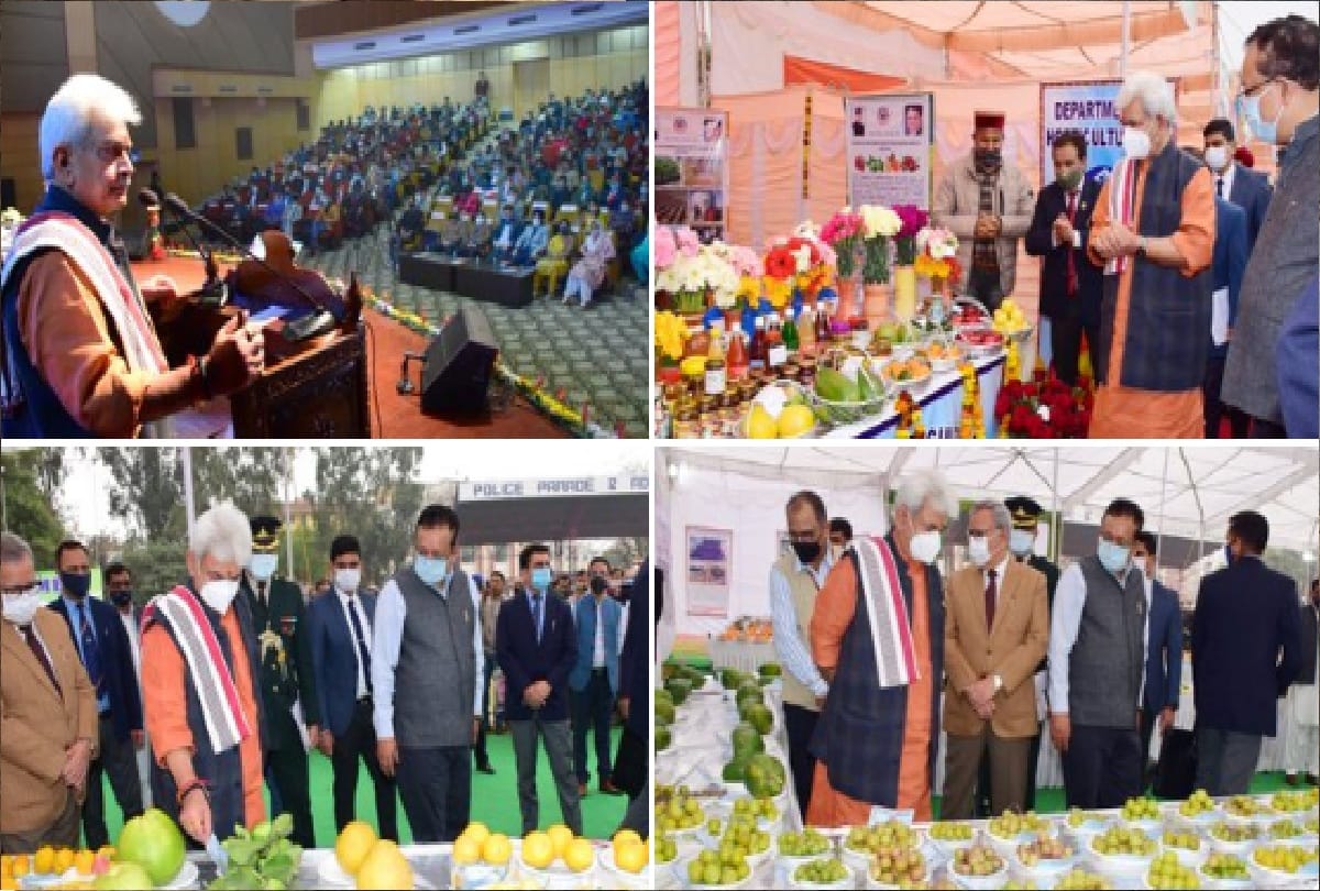 LG manoj Sinha said Farmers can bring changes in agriculture through modern technology