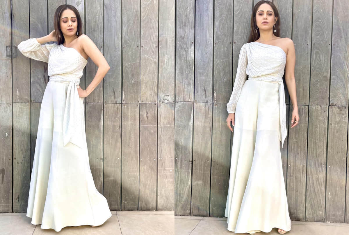 Nushrat Bharucha latest photoshoot white outfit perfect for a brunch outing