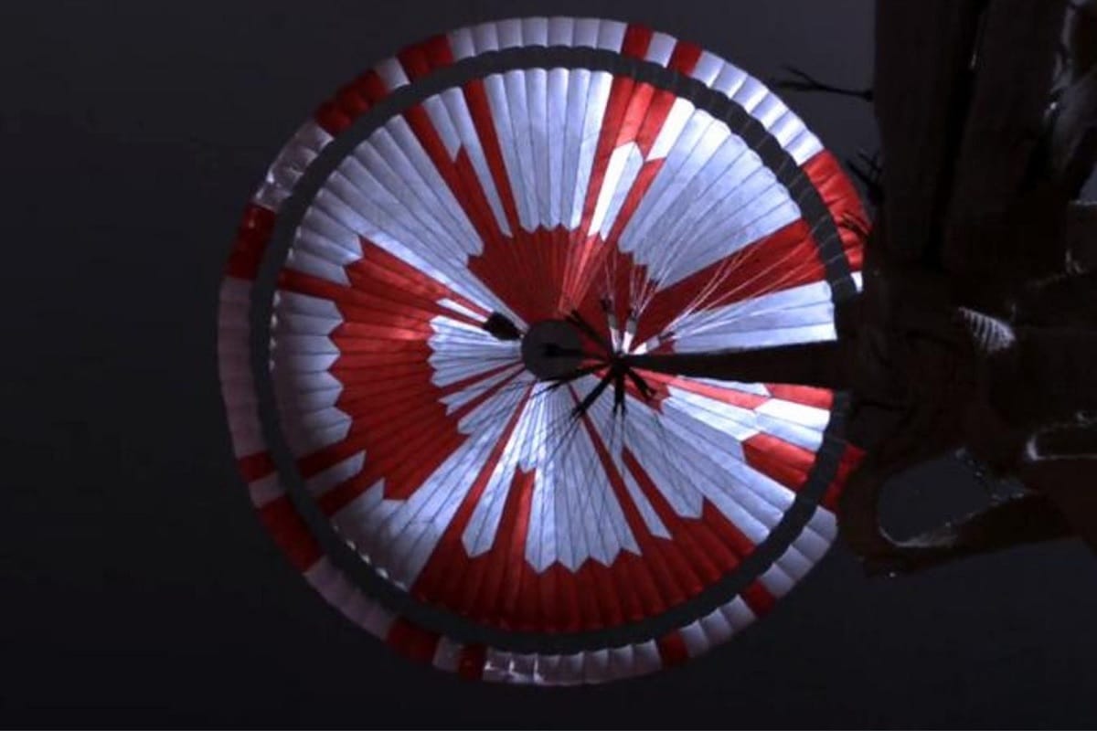 NASA Mars Mission NASA: secret message on parachute of NASA rover on mars in binary code, here is all you need to know
