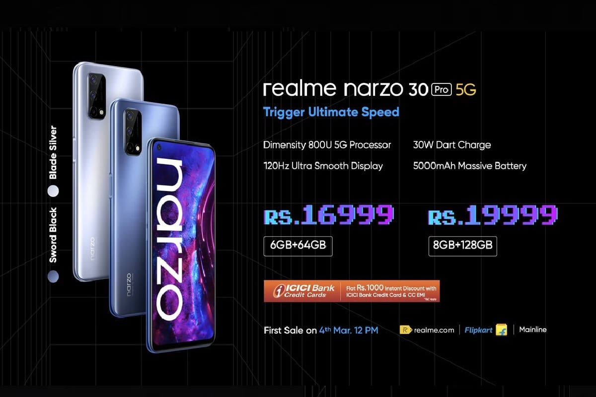 Realme Narzo 30 Pro 5G