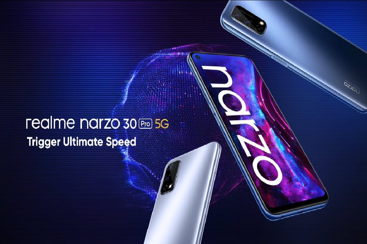 Realme Narzo 30 Pro 5G Sale today in India price and specifications
