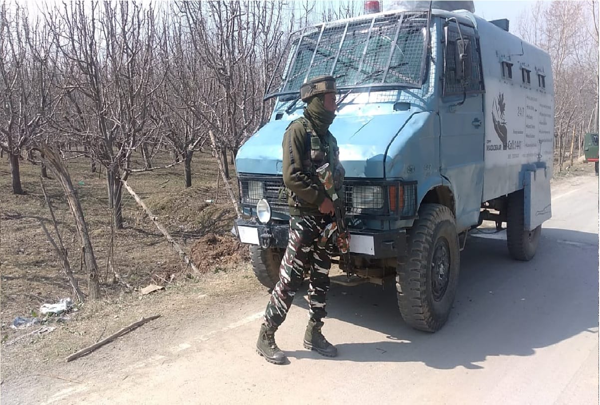 Shalgul Encounter between terrorists and security forces in Shalagul forest area of Anantnag