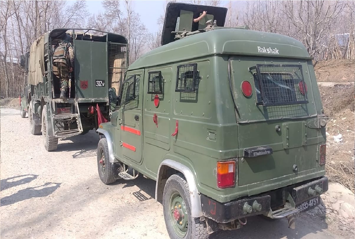 Shalgul Encounter between terrorists and security forces in Shalagul forest area of Anantnag