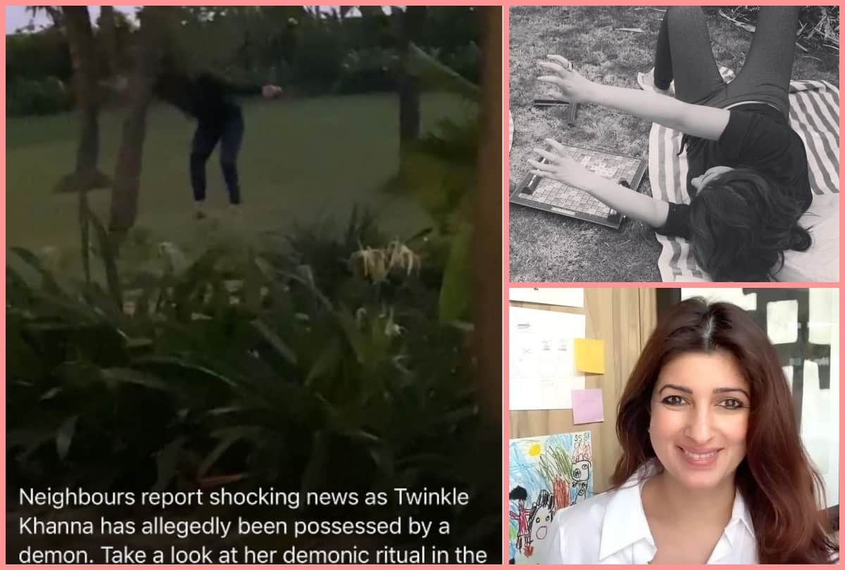 Twinkle Khanna reveals how son Aarav left all on family messaging group laughing by sharing her demonic photo