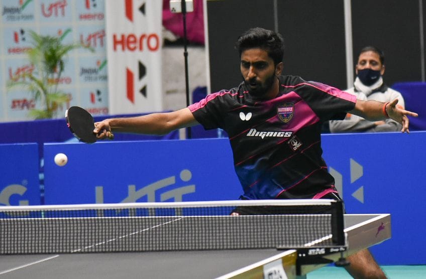 G. Sathian becomes senior champion of National Table Tennis.