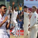 भारत और इंग्लैंड के खिलाड़ी