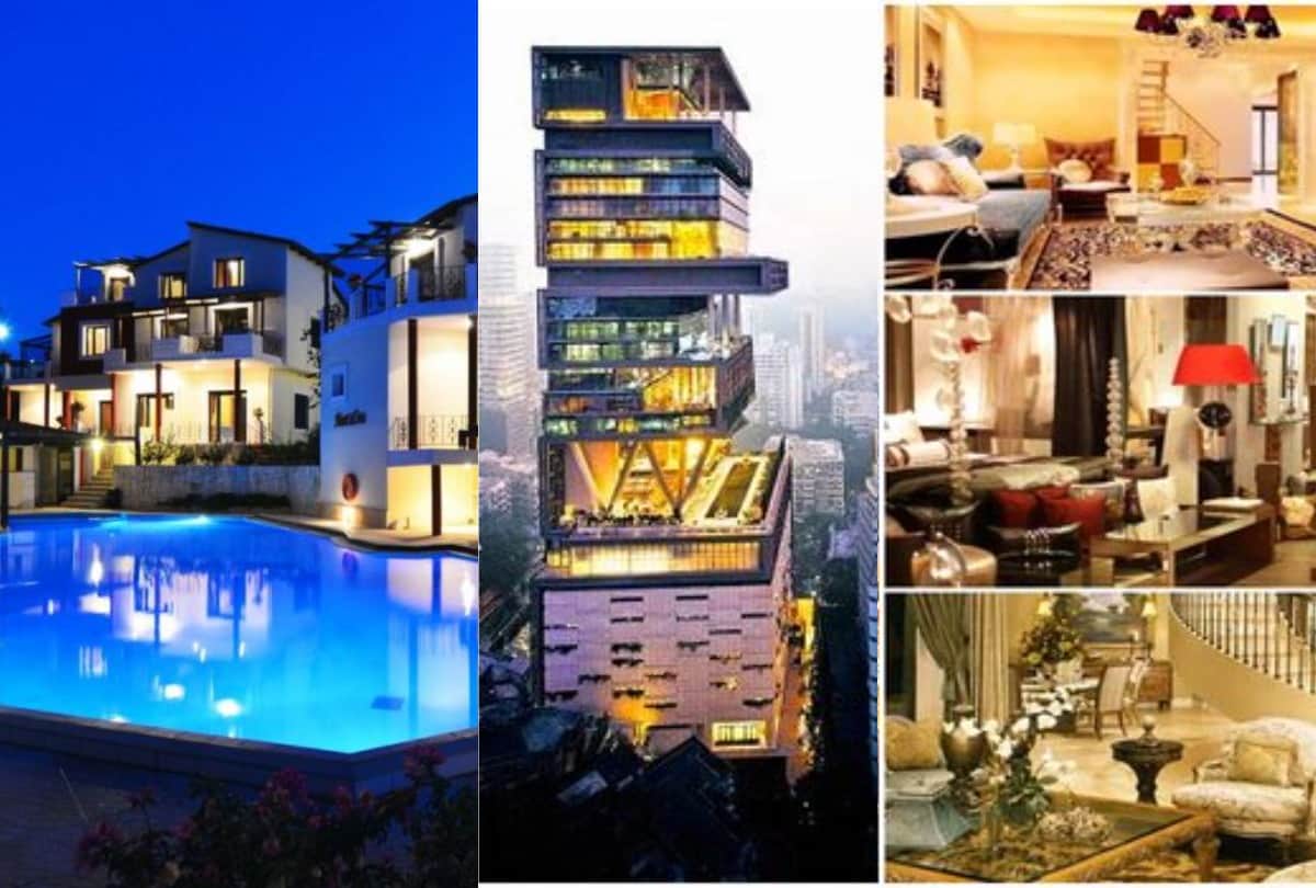 Mukesh Ambani Received Eight Threat Calls Know About Antilia House See Inside Pictures  Here