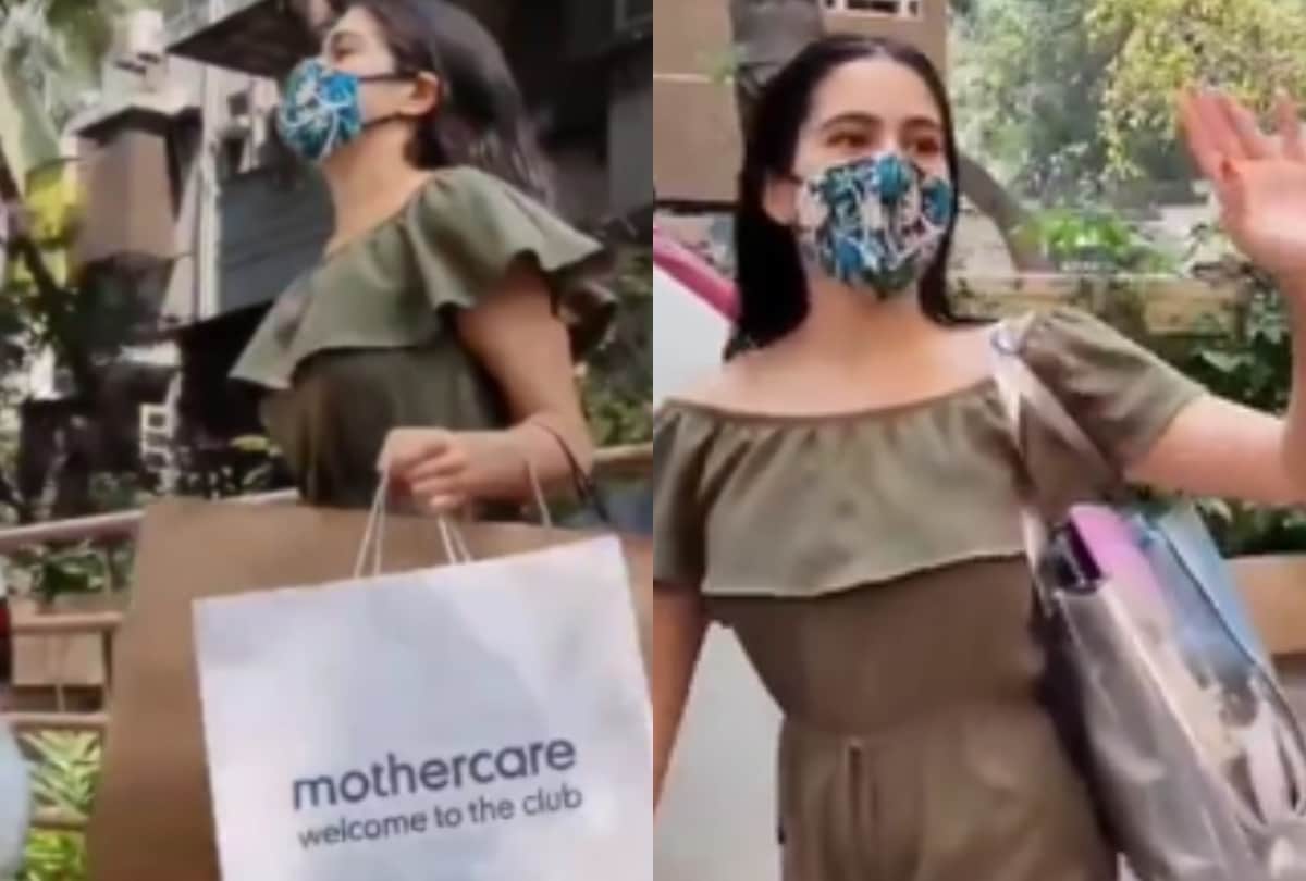 Sara Ali Khan brings gifts for Kareena Kapoor Khan newborn baby watch video